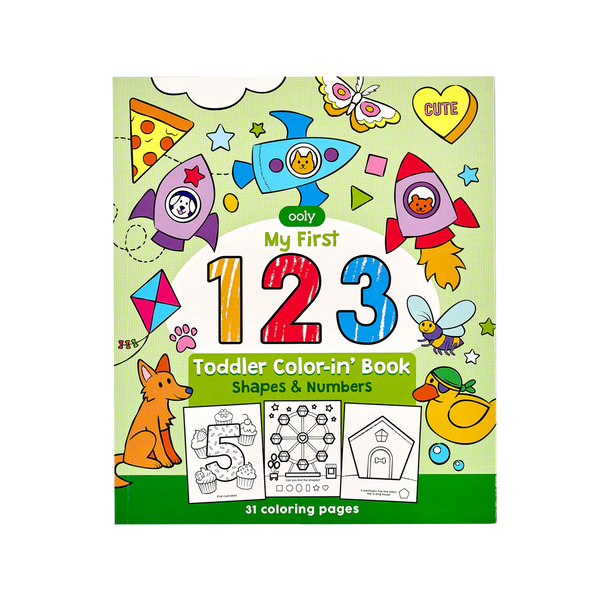 toddler color in book