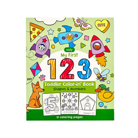 toddler color in book