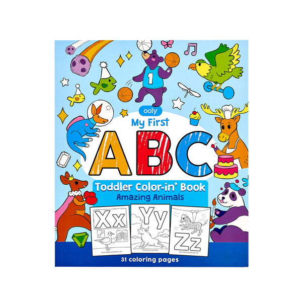 toddler color in book