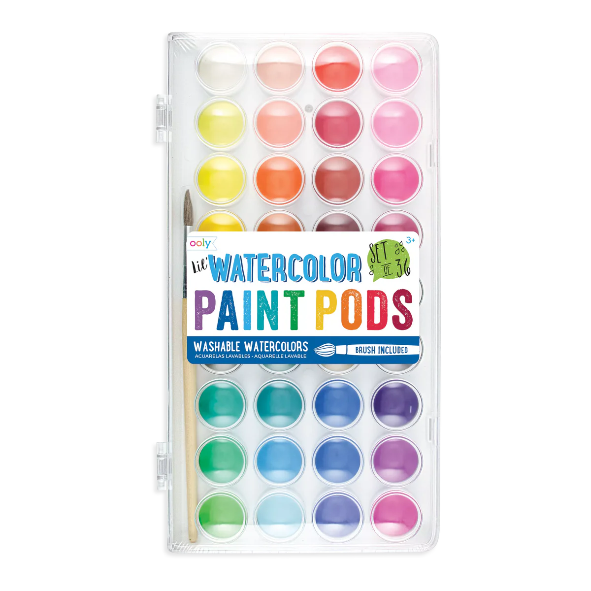 lil watercolor paint pods