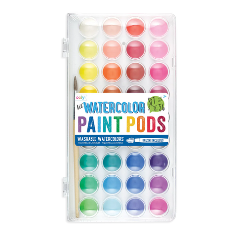 lil watercolor paint pods