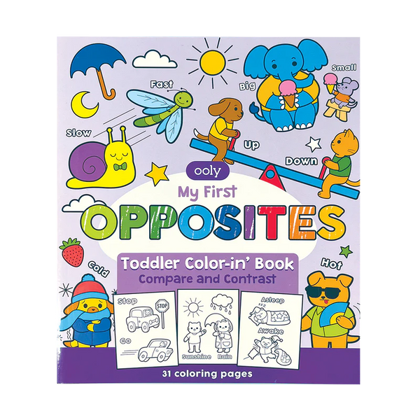toddler color in book