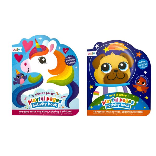 playful pages activity book - assorted themes