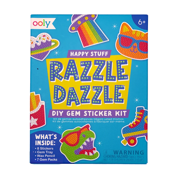razzle dazzle diy gem sticker kit - happy stuff