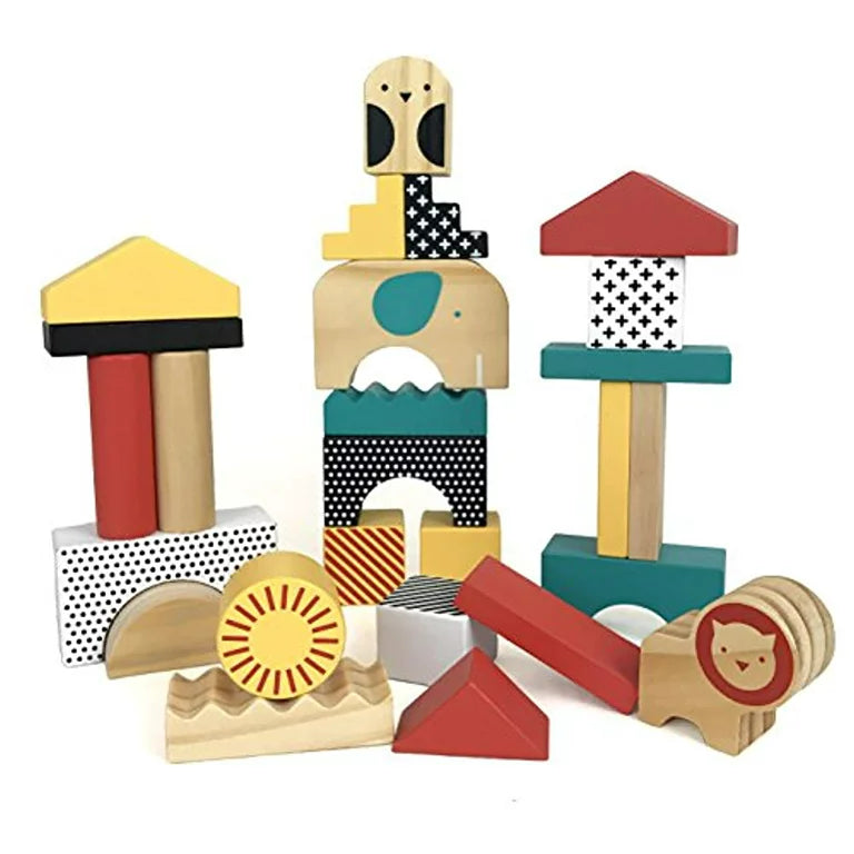 animal town wooden blocks