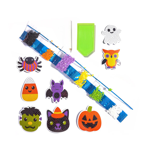 razzle dazzle diy gem sticker kit - spooky fun