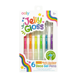 jelly gloss neon multi-surface gel pens