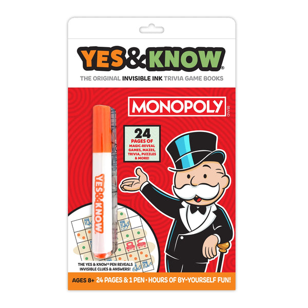 yes and know - the original invisible ink book