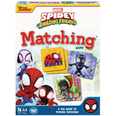 marvel spidey and his amazing friends matching game