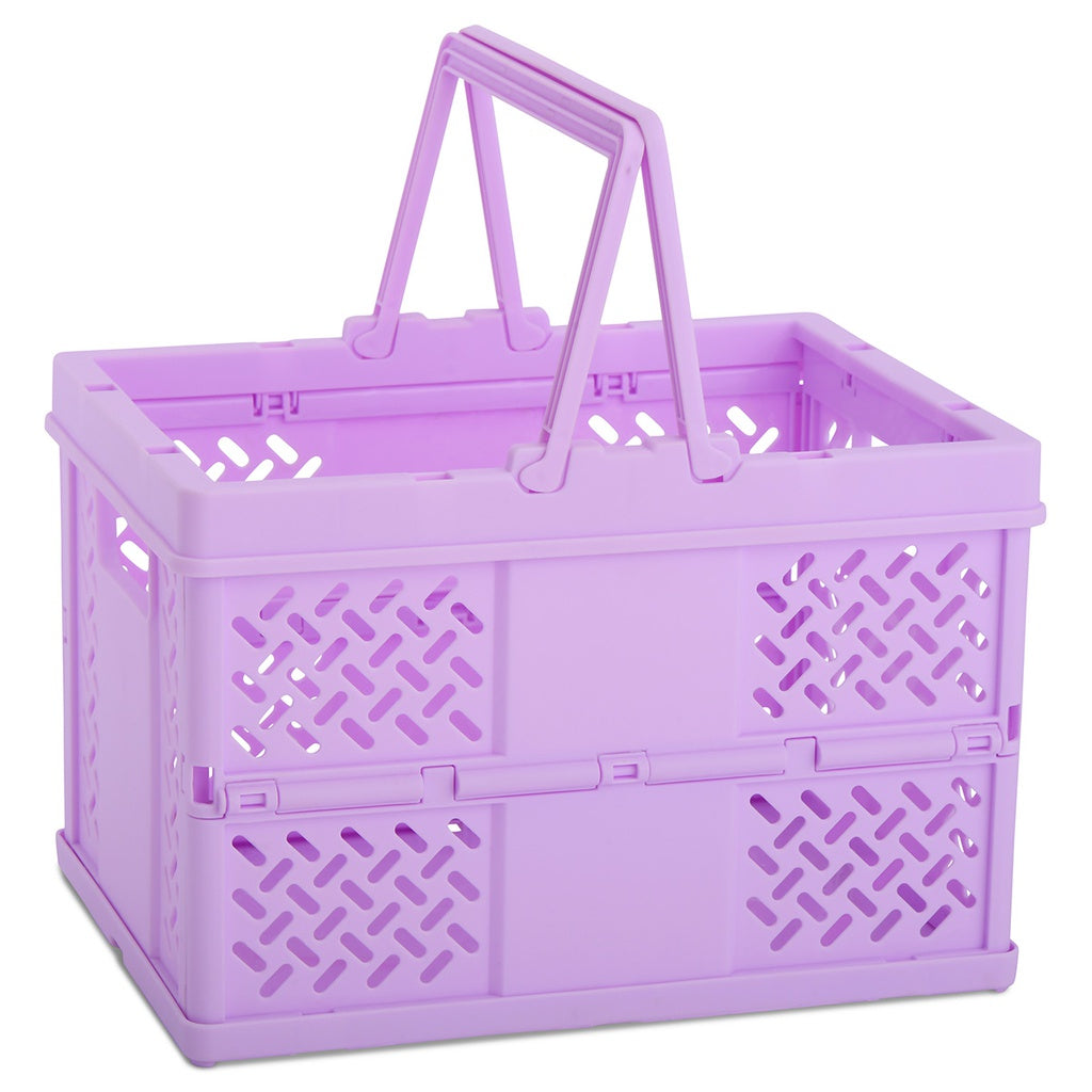 foldable storage crate