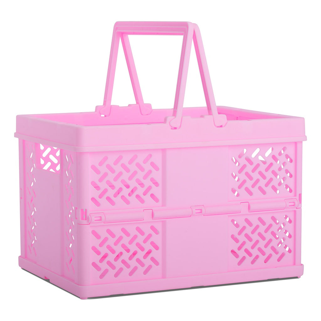 foldable storage crate