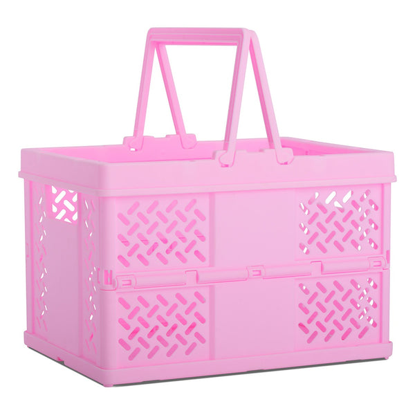 foldable storage crate