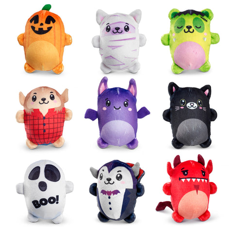 bubble stuffed squishy friends - halloween boo