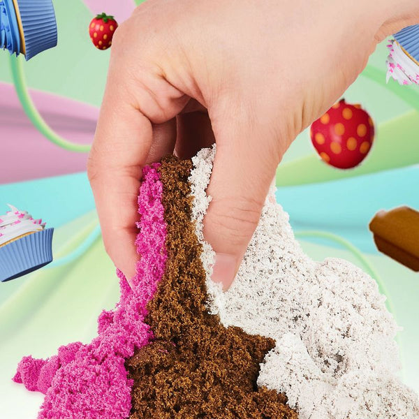 kinetic sand - scents ice cream treats playset