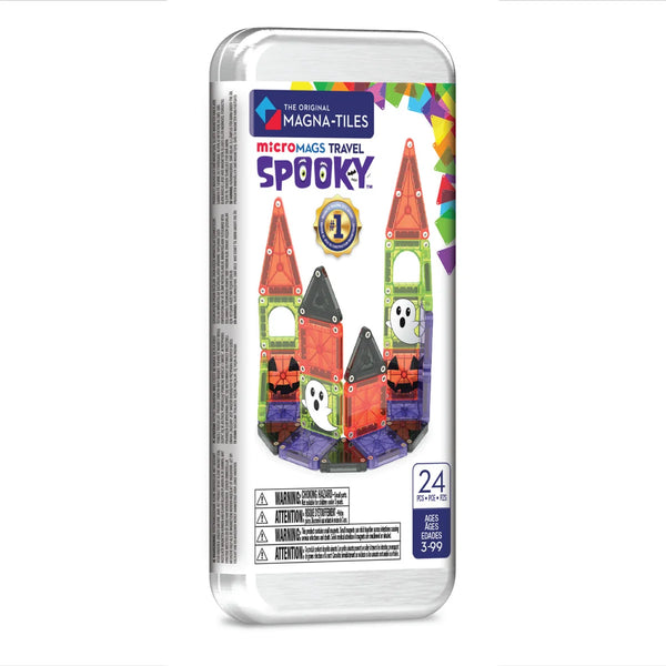 magna-tiles micromags travel - spooky