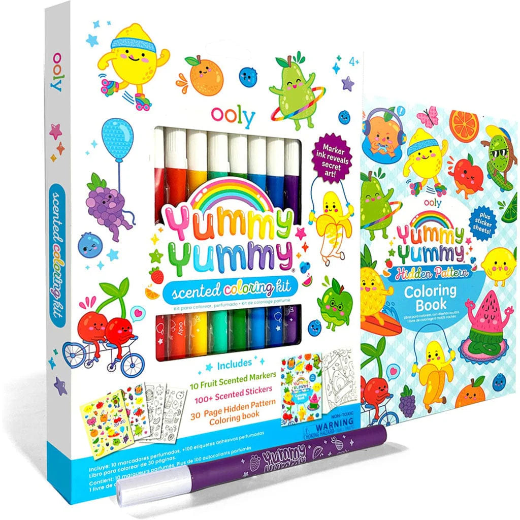 yummy yummy scented coloring kit