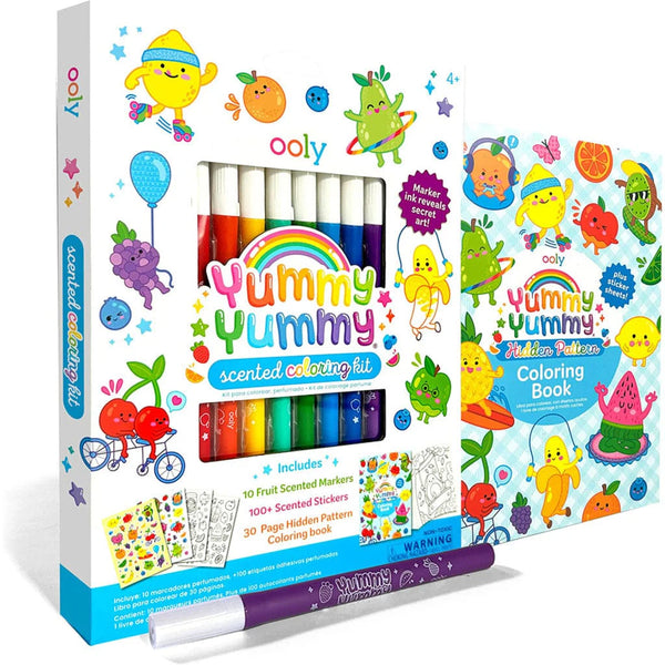 yummy yummy scented coloring kit