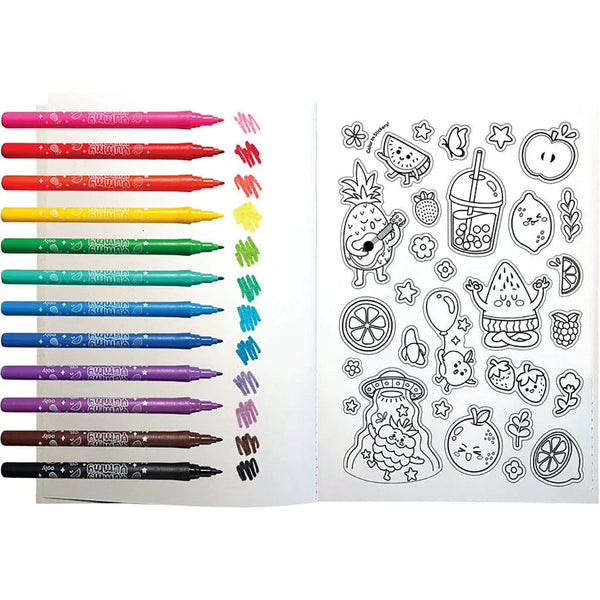 yummy yummy scented coloring kit