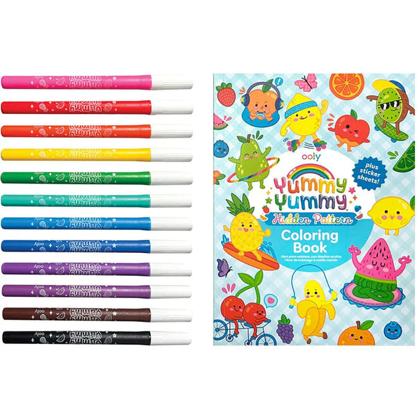 yummy yummy scented coloring kit