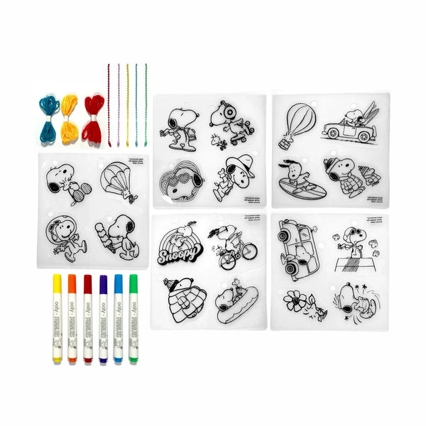 peanuts diy shrink art kit