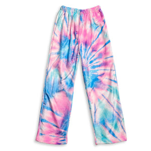 fuzzie pants - ice tie dye