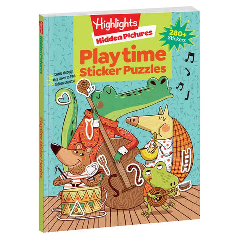 highlights playtime sticker puzzles