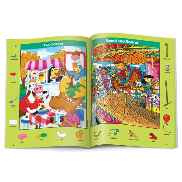 highlights playtime sticker puzzles