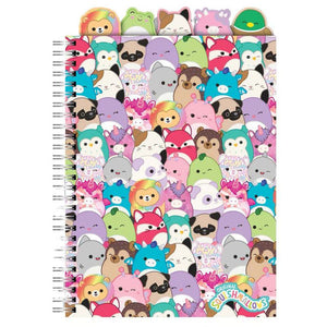 squishmallows all over print tab journal
