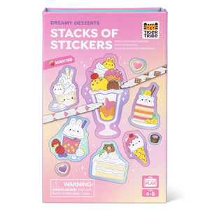 stacks of stickers - dreamy desserts