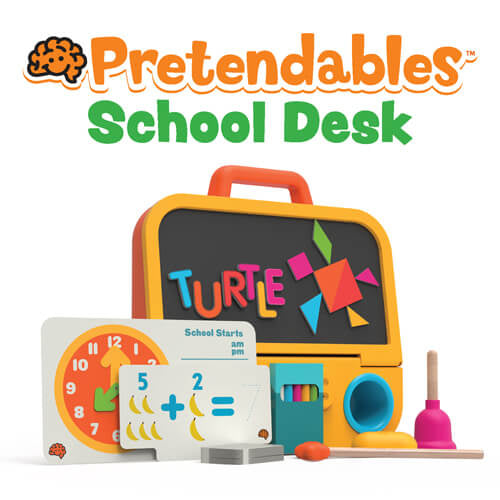 pretendables school desk
