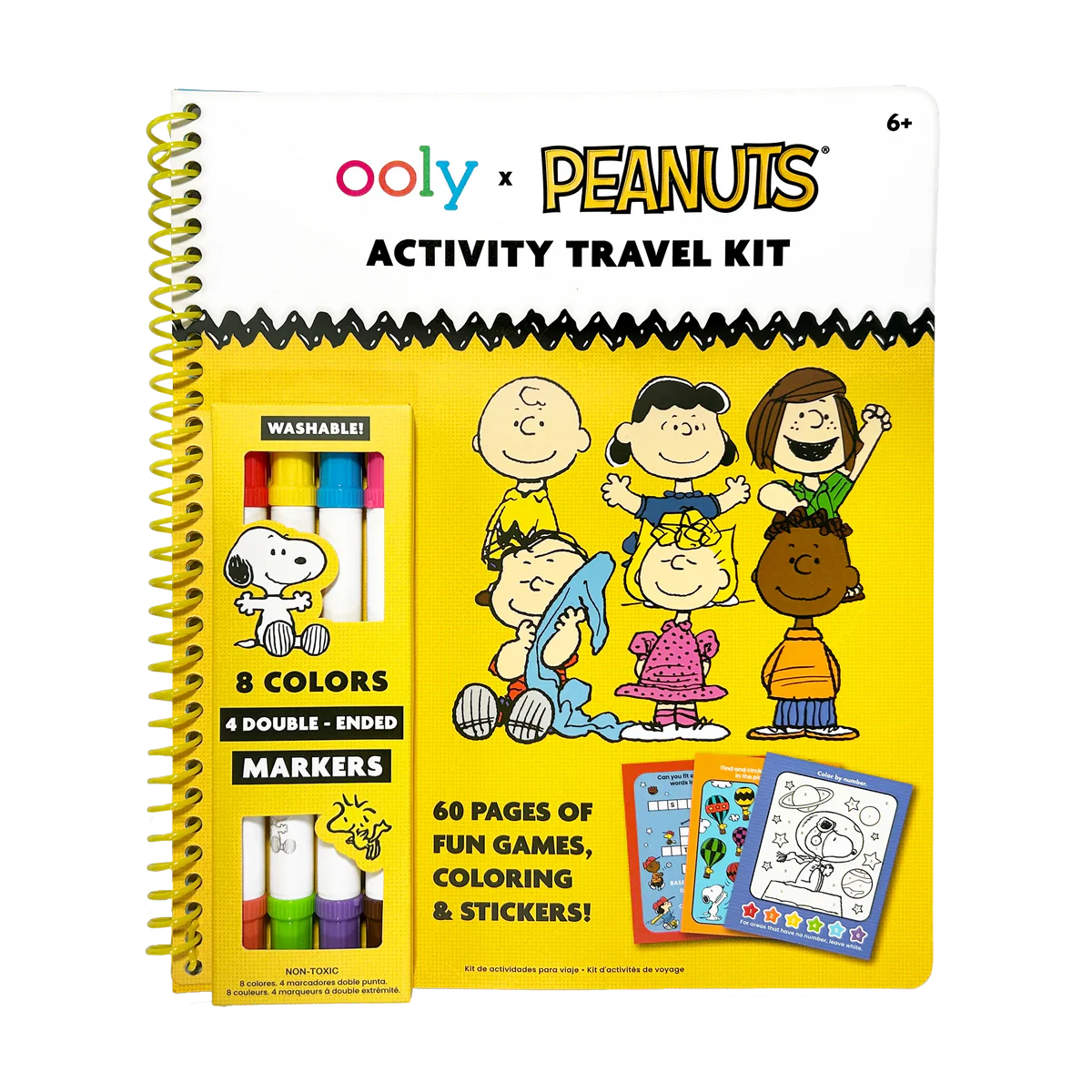 peanuts activity travel kit