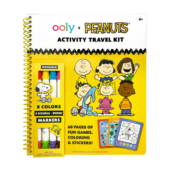 peanuts activity travel kit