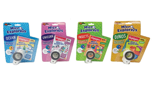 highlights micro explorers - assorted titles