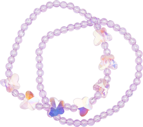 boutique shimmer butterfly bracelet