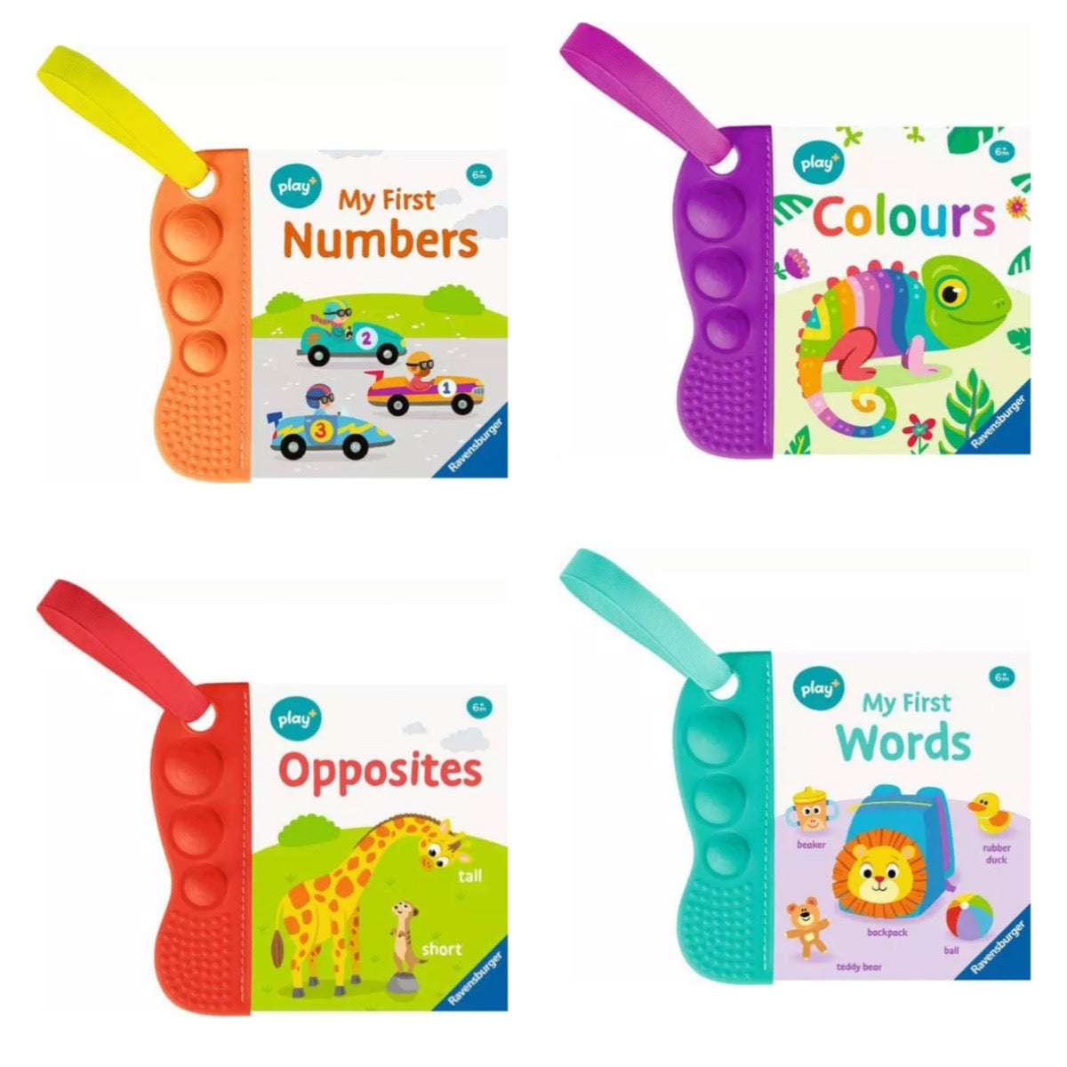 Ravensburger Play+ - Flip & Pop: First Words - Libro Gioco Per Neonati E Bambini 0-36 Mesi - 4