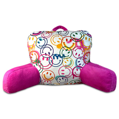 lounge pillow - smiles everywhere