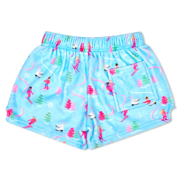 apres all day fuzzie shorts