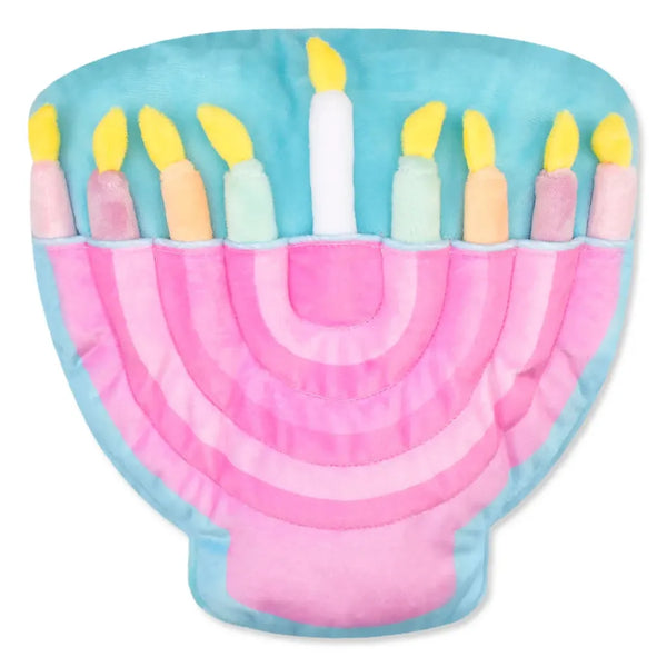 hanukkah menorah plush