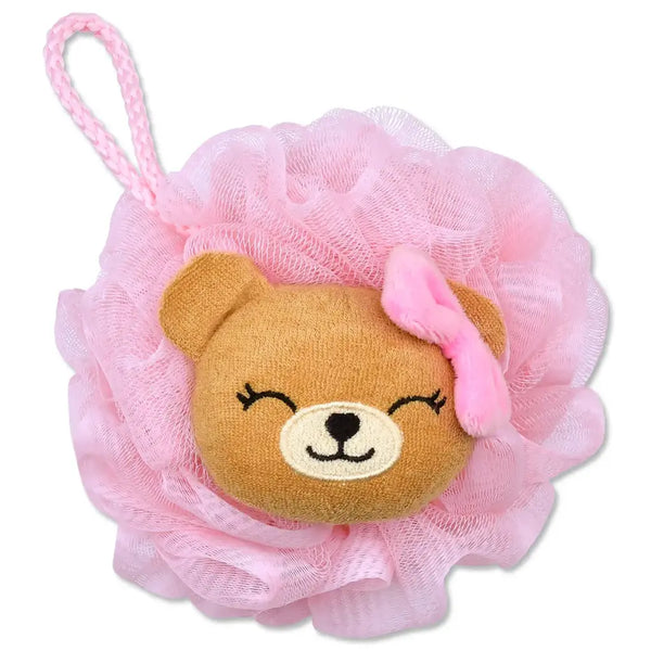 pretty bear bath loofa