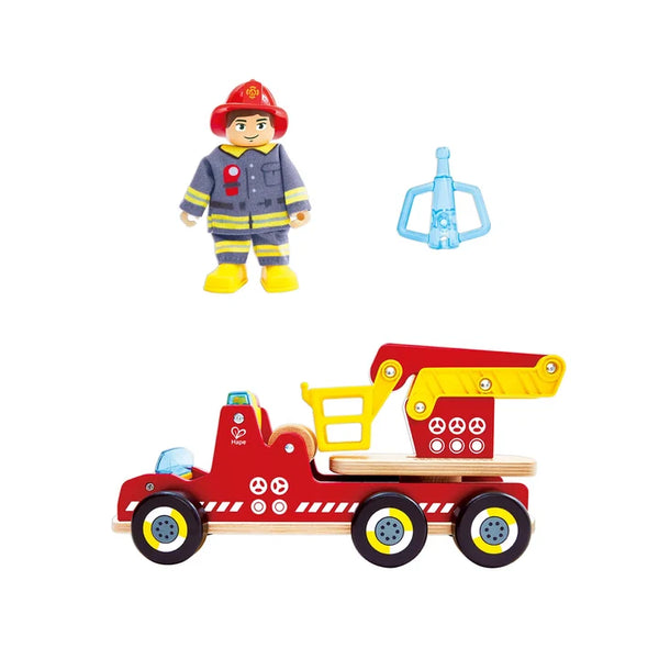 siren and lights fire truck