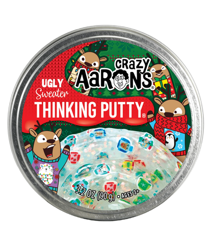 crazy aaron’s thinking putty - ugly sweater