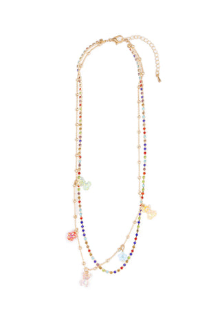 chic gummy glam necklace