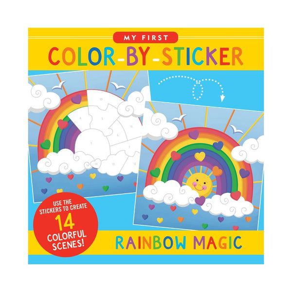 my first color by sticker book - assorted titles