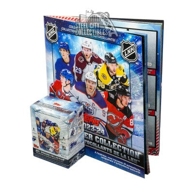 topps nhl sticker album and stickers