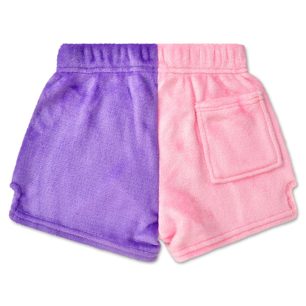 pretty bows color block shorts