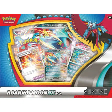 pokemon roaring moon / iron valiant ex box