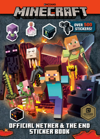 minecraft sticker book