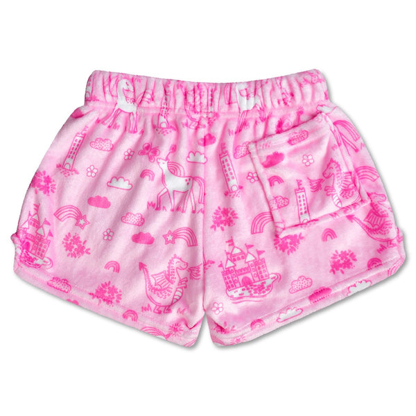 fairytale fuzzie shorts