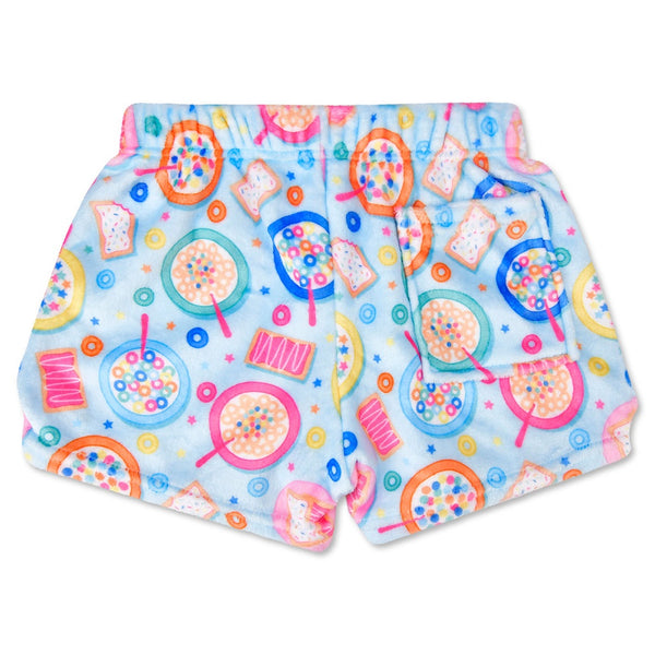 sweet cereal fuzzie shorts