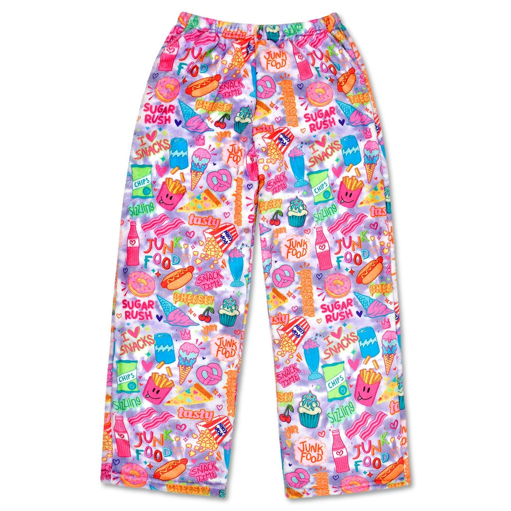 corey paige junk food fuzzie pants
